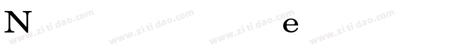 NewCenturySchlbk-Roman Cn字体转换